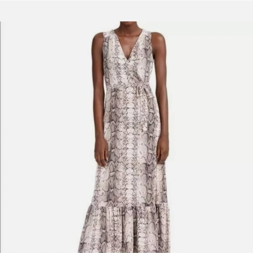 INC International Concepts Paige Python Maxi Dress Size M